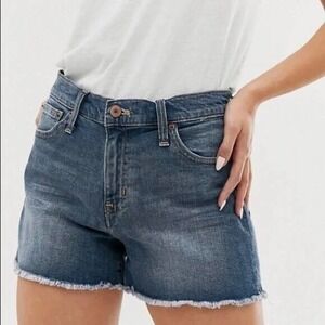 J. Crew Mercantile Denim Raw Hem Shorts 28 Distressed #K5247 Coastal Cowgirl